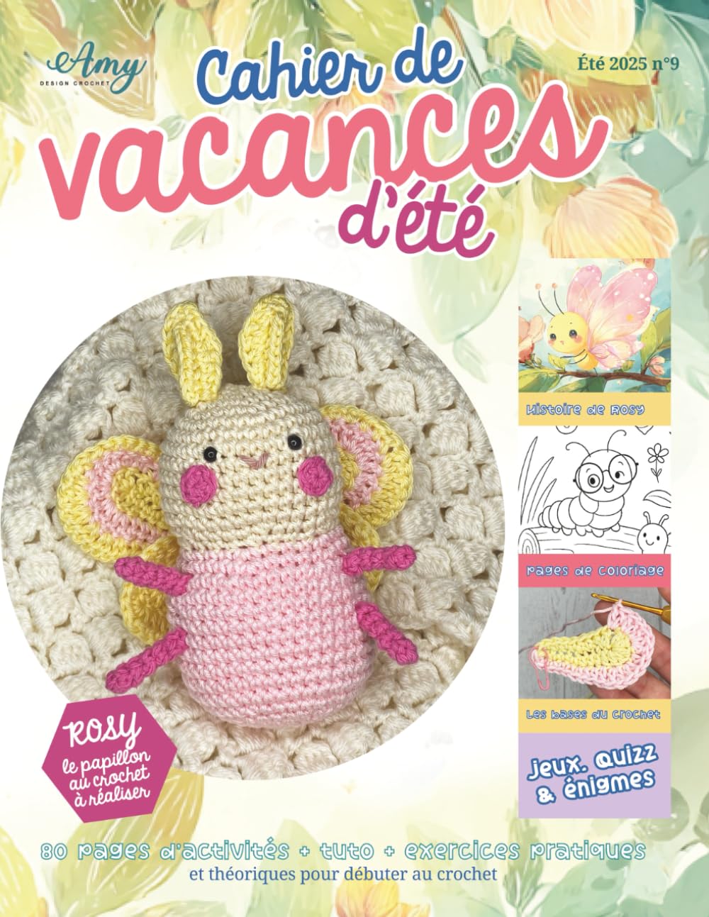 Cahier de vacances de crochet: N°9 été 2025 book