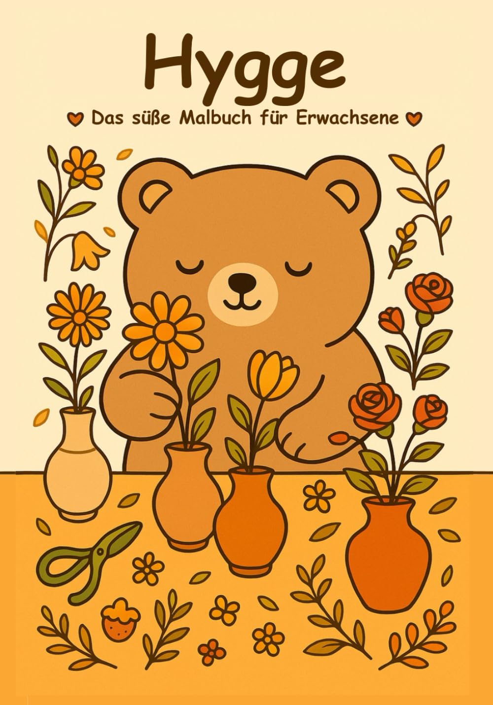 Kuscheliges Hygge Malbuch für Erwachsene – Stressabbau, Entspannung und Achtsamkeit durch süße Tiermotive und gemütliche Szenen (inkl. Download) Lifestyle