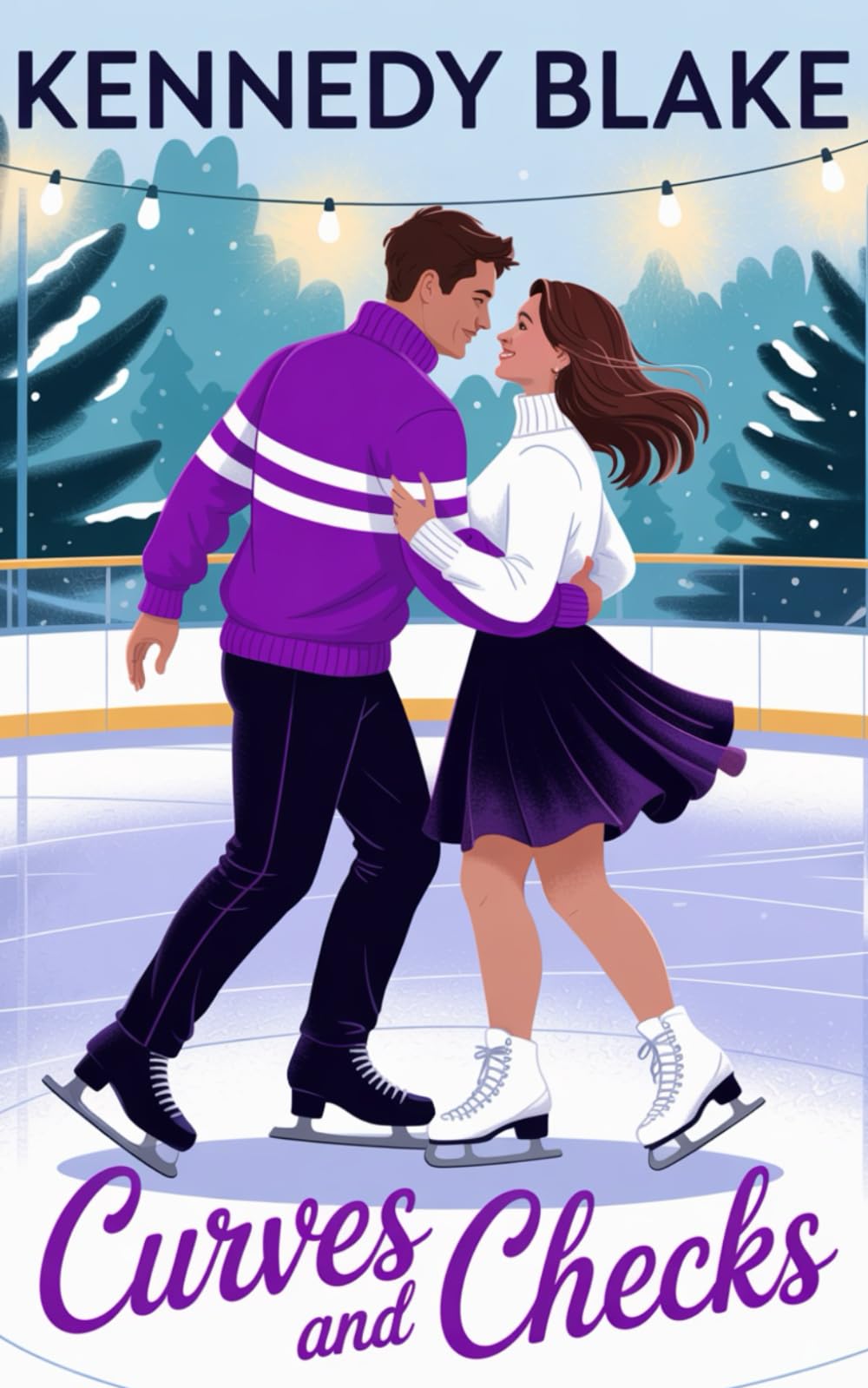 Curves and Checks (Charleston Reign Hockey, Band 4) Contemporary Romance