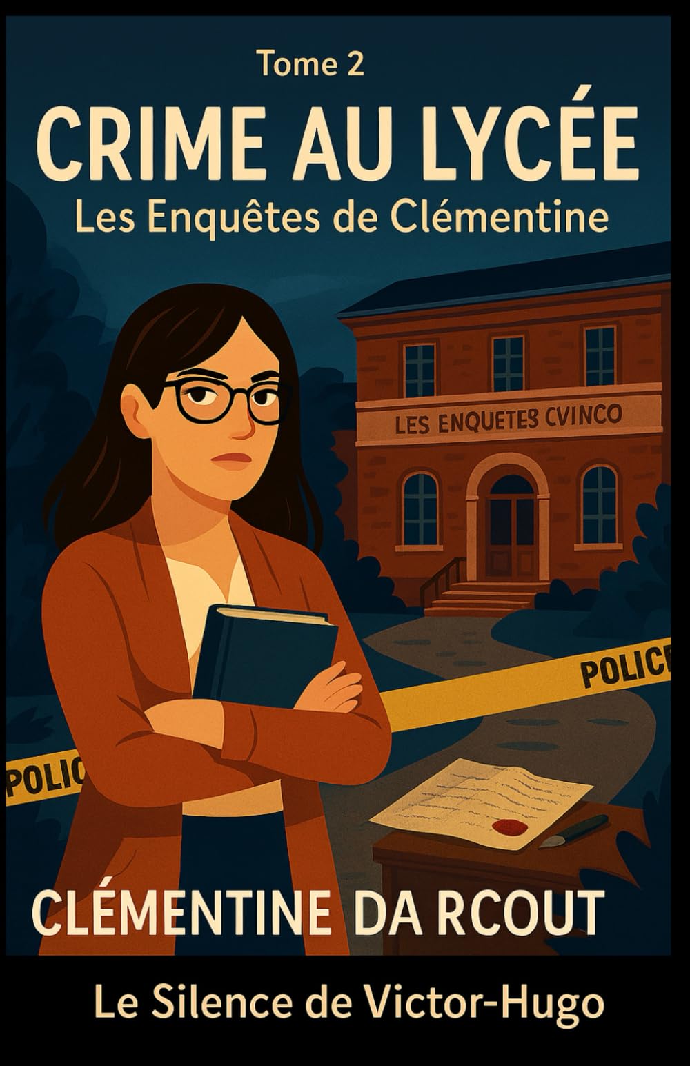 CRIME AU LYCÉE – Les Enquêtes de Clémentine – Tome 2 : Le Silence de Victor-Hugo: Un cosy mystery scolaire haletant, où l’ironie côtoie la tension, et où chaque page grince comme un casier mal fermé book