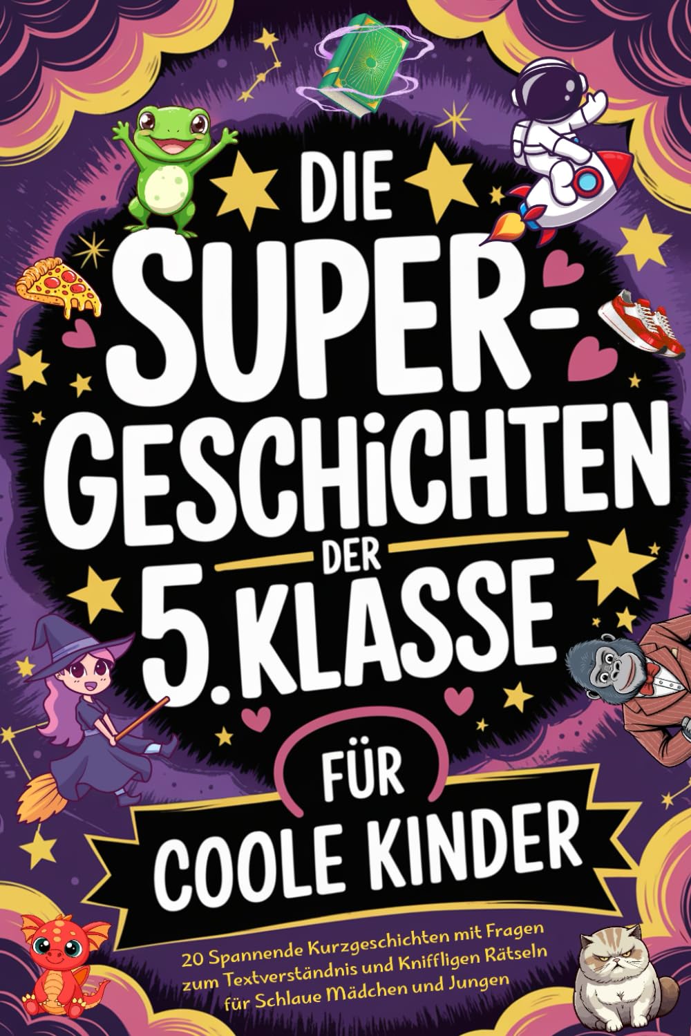 Die Supergeschichten der 5. Klasse für Coole Kinder Manga