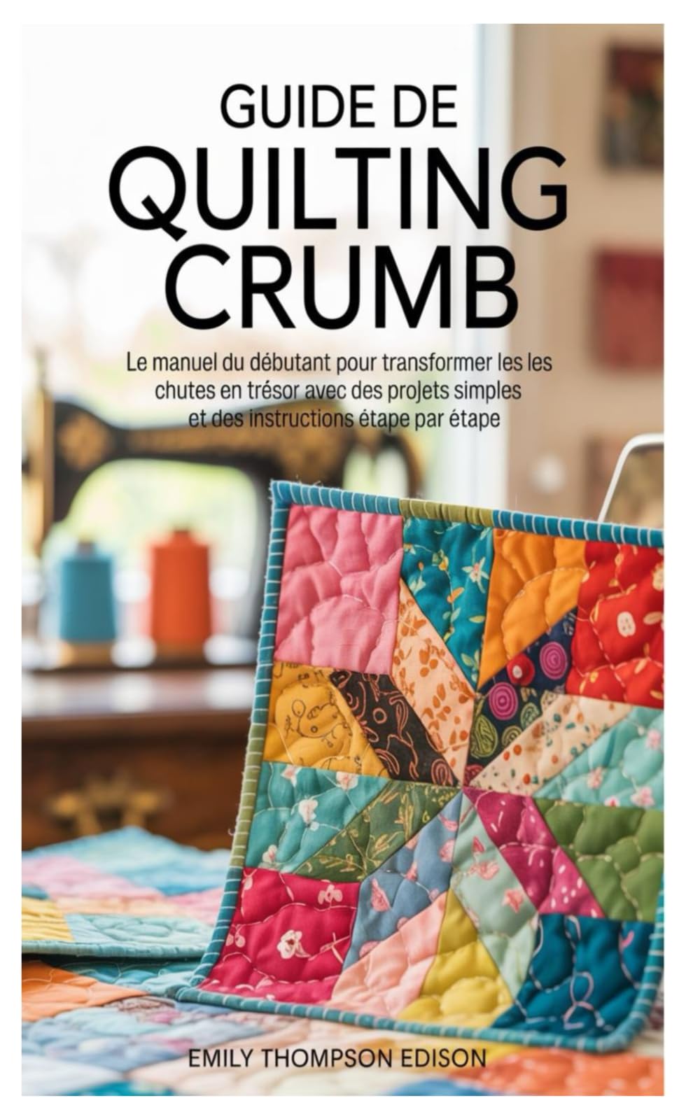 GUIDE DE QUILTING CRUMB: Le manuel du débutant pour transformer les chutes en trésors avec des projets simples et des instructions étape par étape book