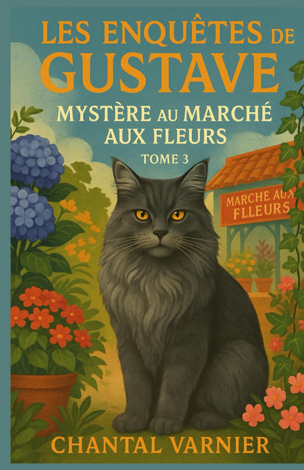 Les Enquêtes de Gustave Tome 3 Mystère au Marché aux Fleurs: Un roman captivant et léger, idéal pour les lecteurs qui aiment les chats malins et les mystères parfumés book
