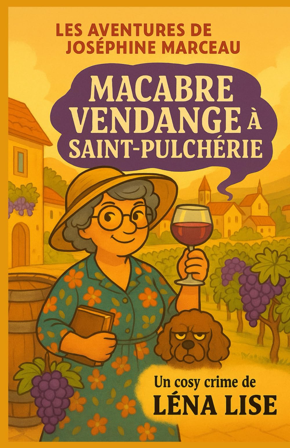 Les aventures de Joséphine Marceau - Macabre Vendange à Saint-Pulchérie: Un cosy crime au cœur des vignes, entre secrets de cave et vendetta fermentée book