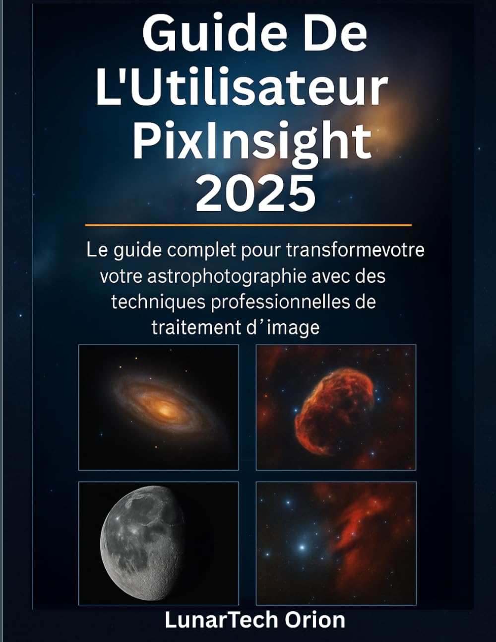 Guide De L'utilisateur Pixinsight 2025: Le guide complet pour transformer votre astrophotographie avec des techniques professionnelles de traitement d'image book
