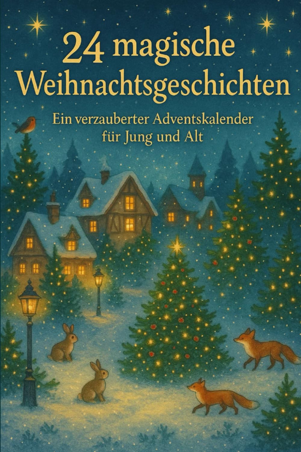 24 magische Weihnachtsgeschichten: Ein verzauberter Adventskalender für Jung und Alt Essays & Short Stories