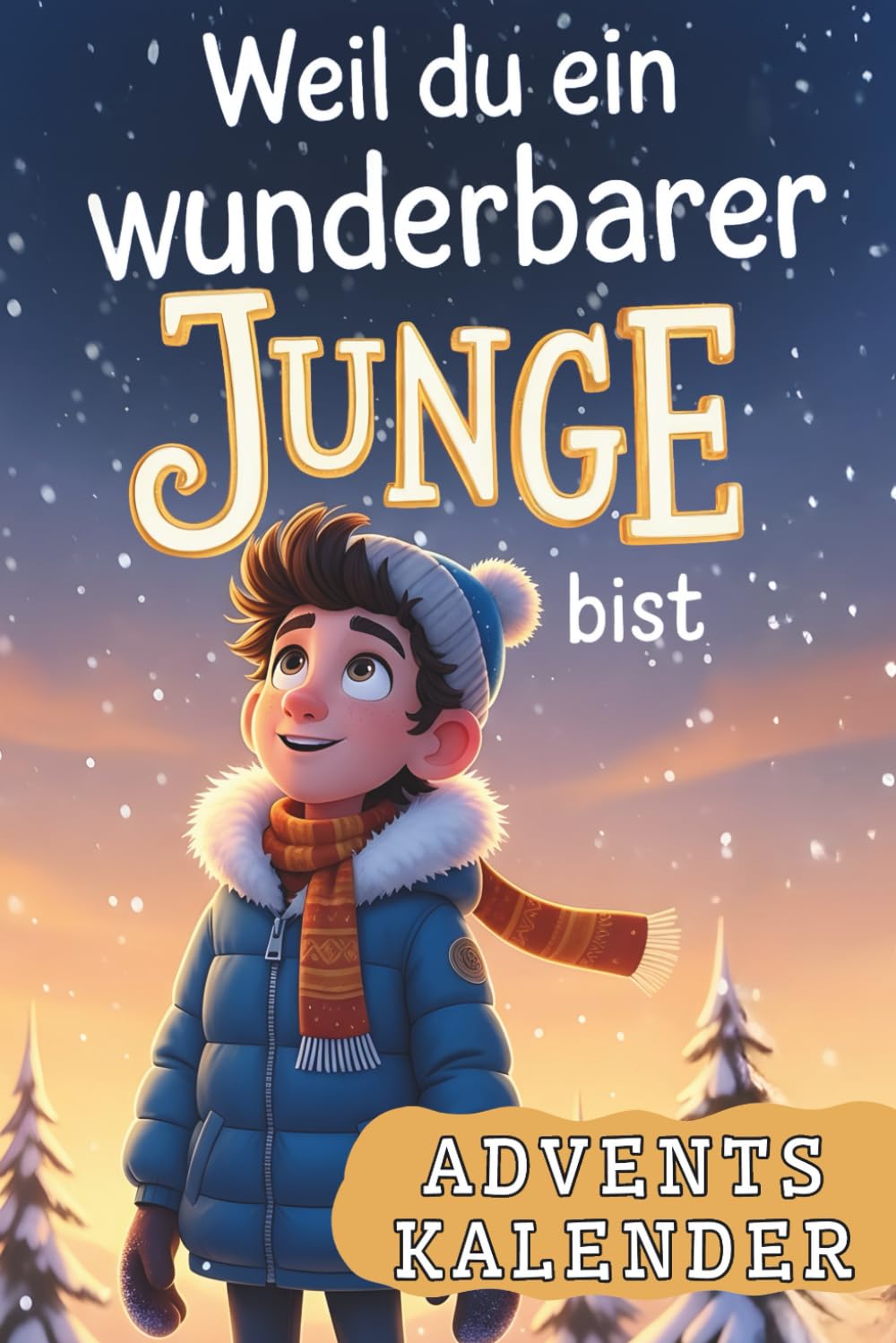 Weil du ein wunderbarer Junge bist – Ein Adventskalender mit 24 besonderen Geschichten über Mut, Achtsamkeit und Vertrauen in dich selbst | Perfektes Geschenk Lifestyle