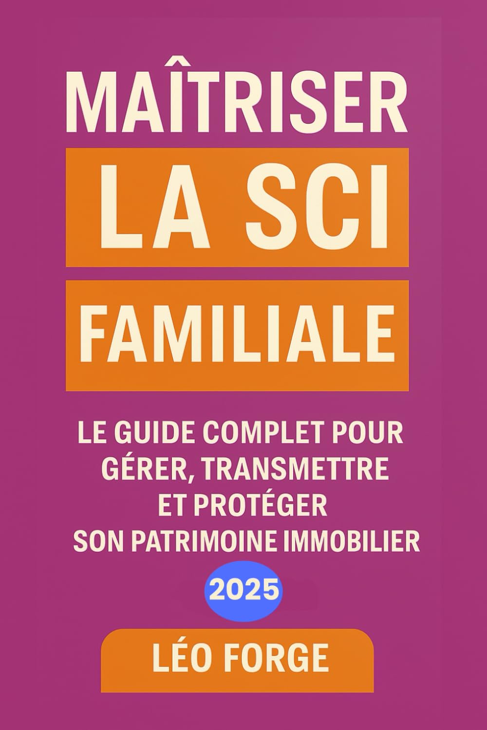 Maîtriser la SCI Familiale: Créer, gérer et transmettre votre patrimoine immobilier grâce à la SCI familiale : statuts, fiscalité, succession, ... optimisation juridique expliqués pas à pas. book
