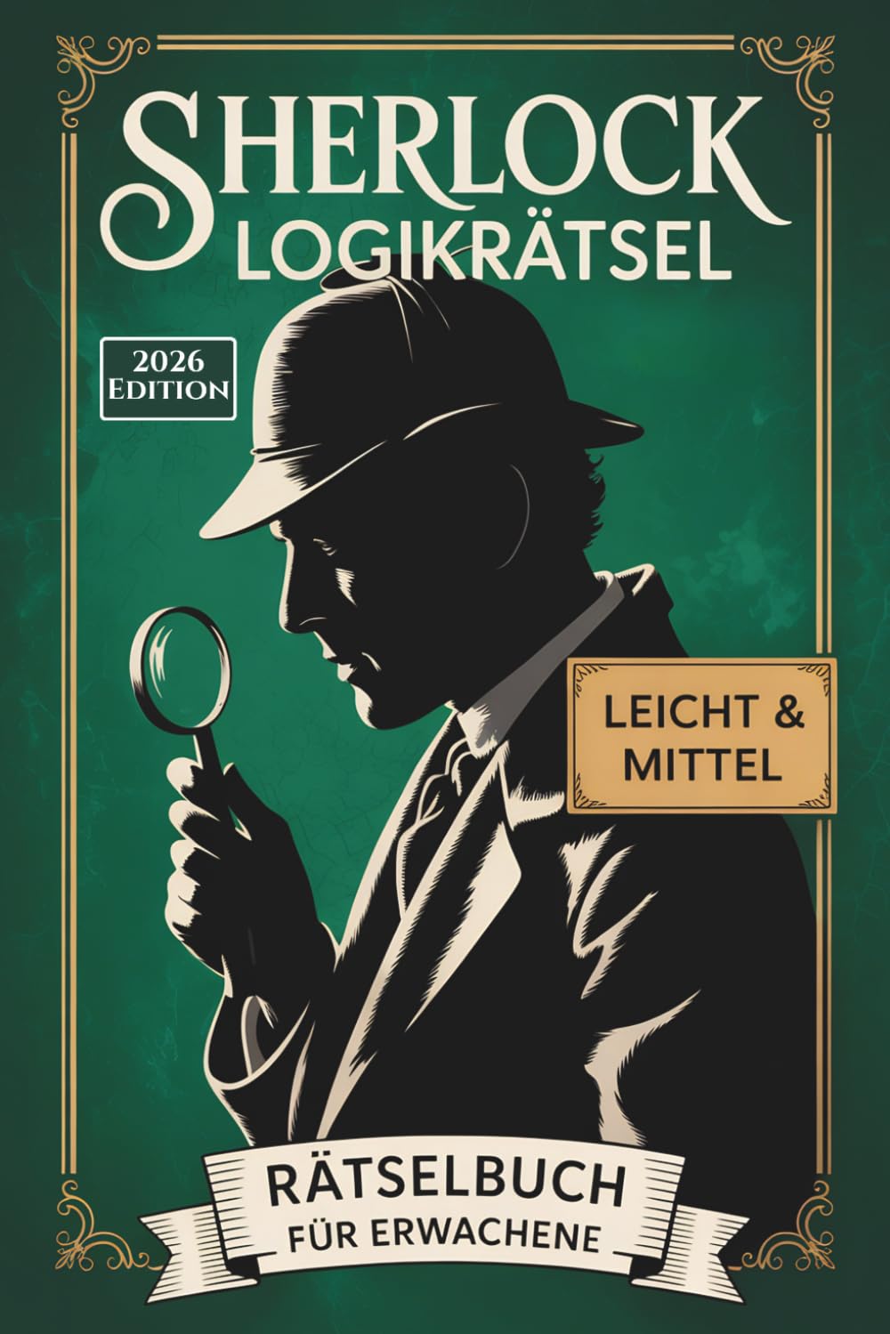Sherlock Rätselbuch für Erwachsene: Leicht & Mittel | Fesselndes Gehirnjogging mit raffinierten Logikrätseln Lifestyle