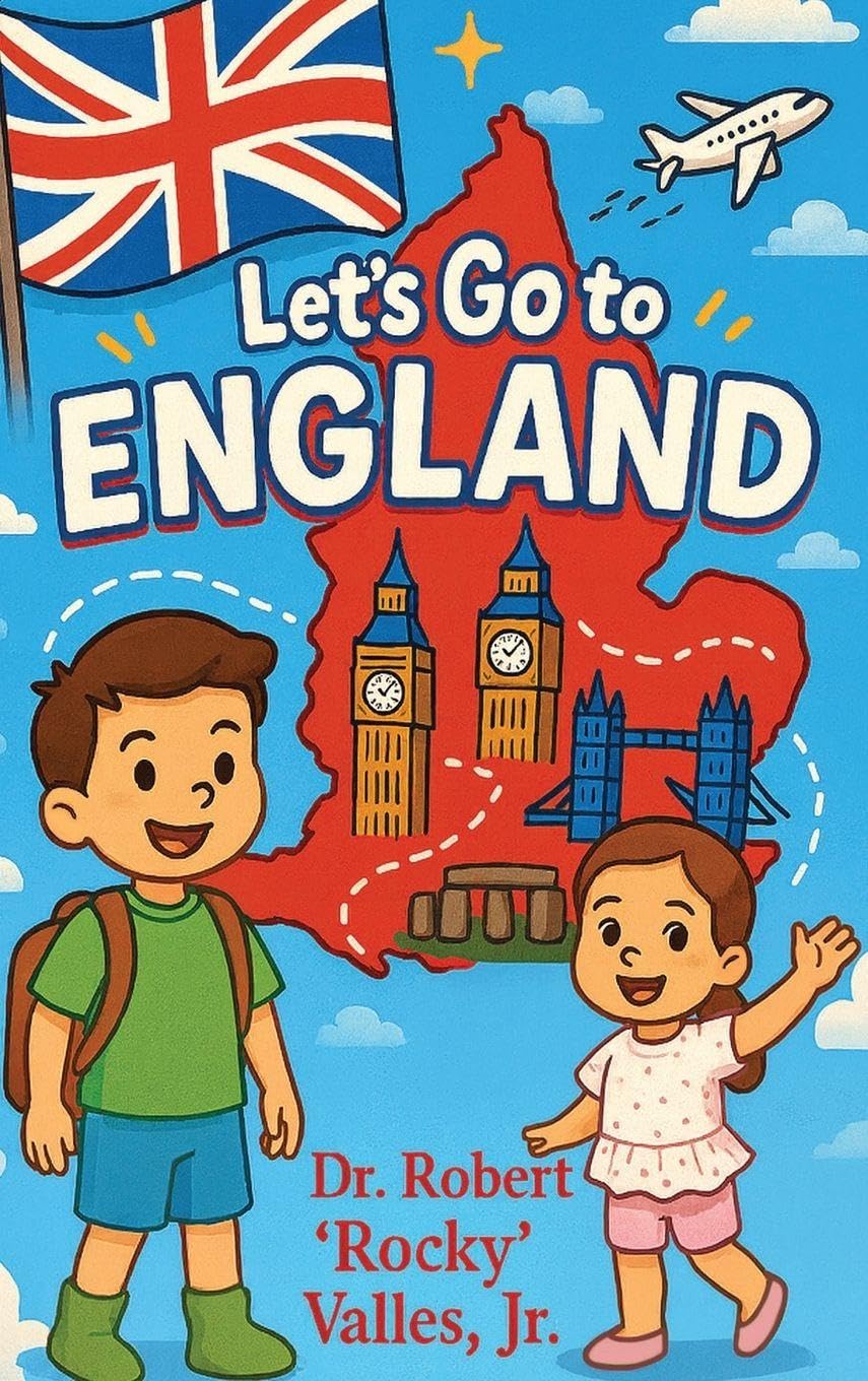 Let's Go to England Children's books