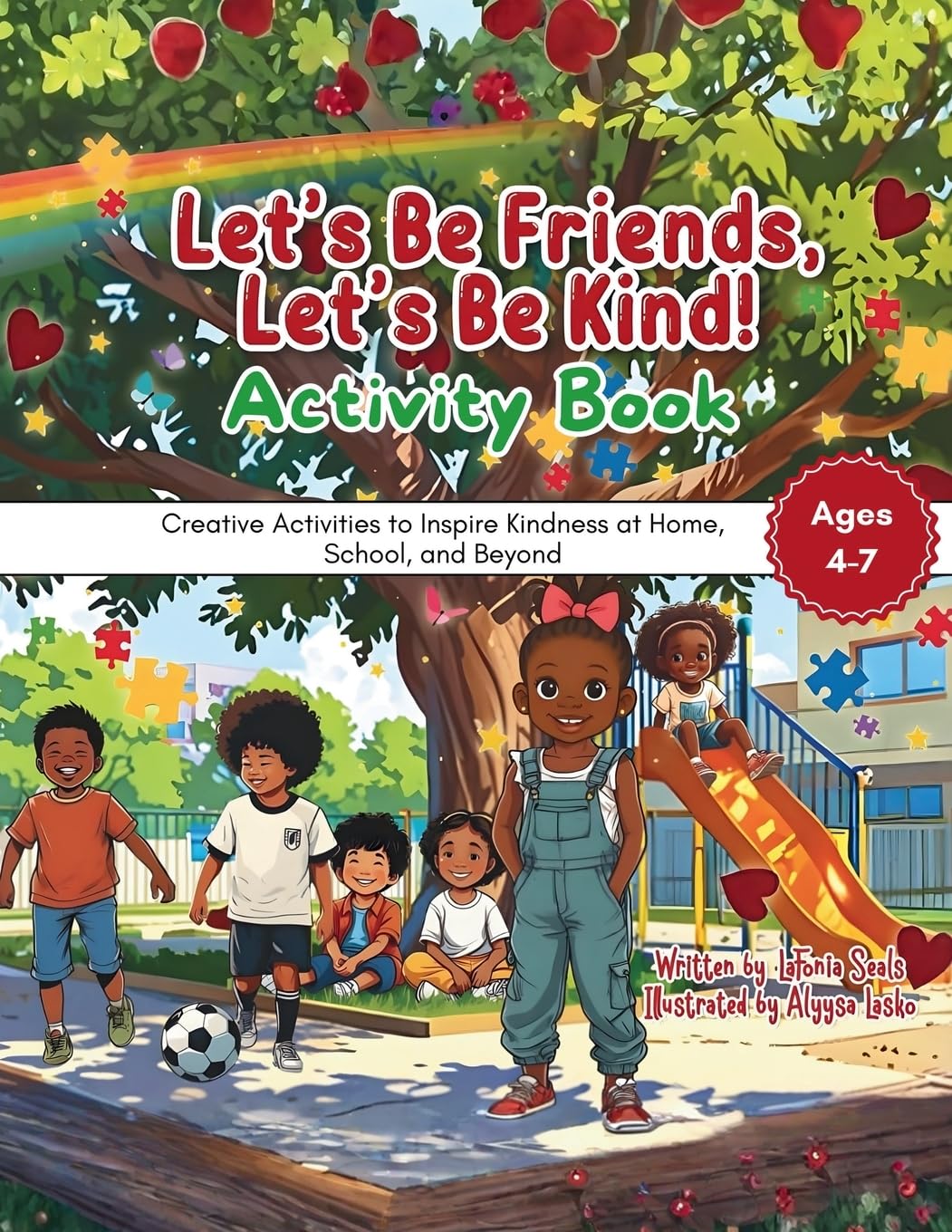 Let's Be Friends, Let's Be Kind! Activity Book Non-fiction