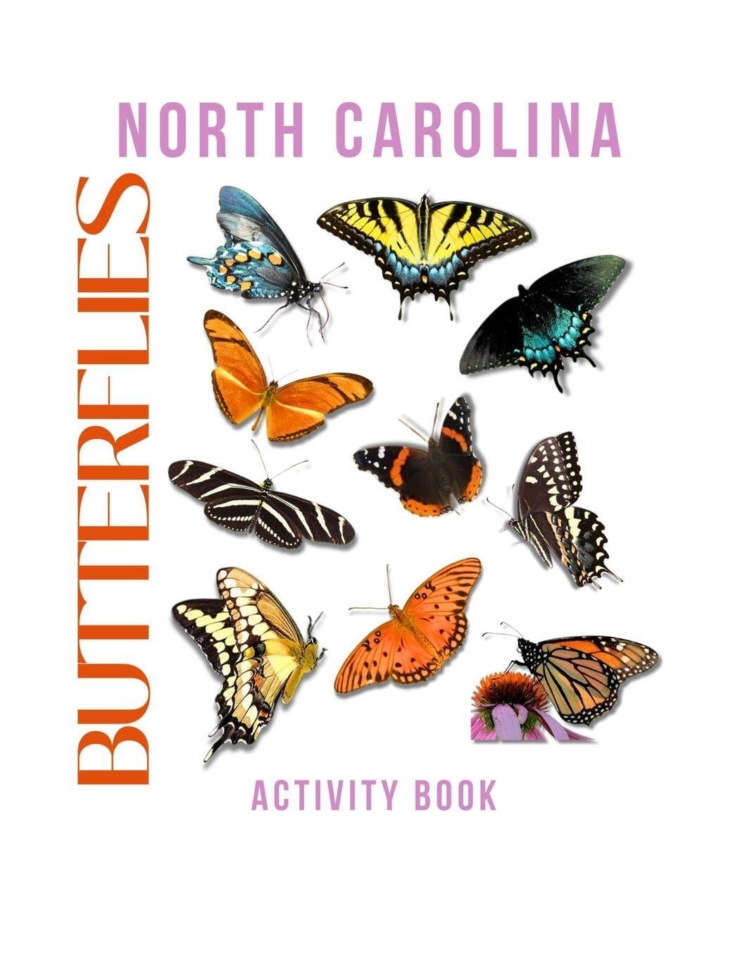 Butterflies of North Carolina Activity Book Tiptoi & Games
