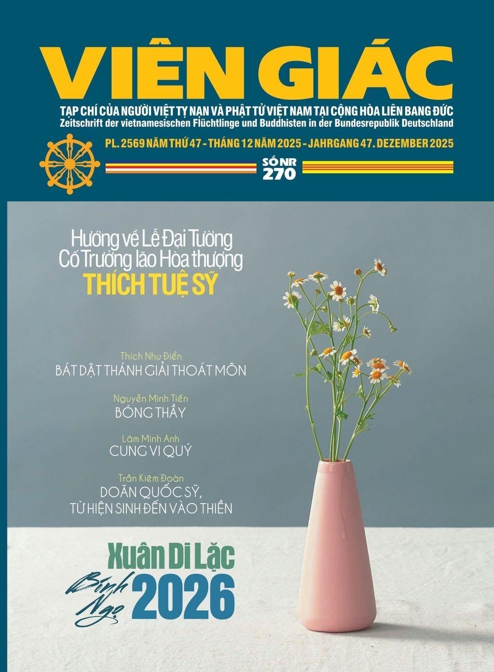 T¿p chí Viên Giác - S¿ 270 - Tháng 12-2025 Religion & Esotericism
