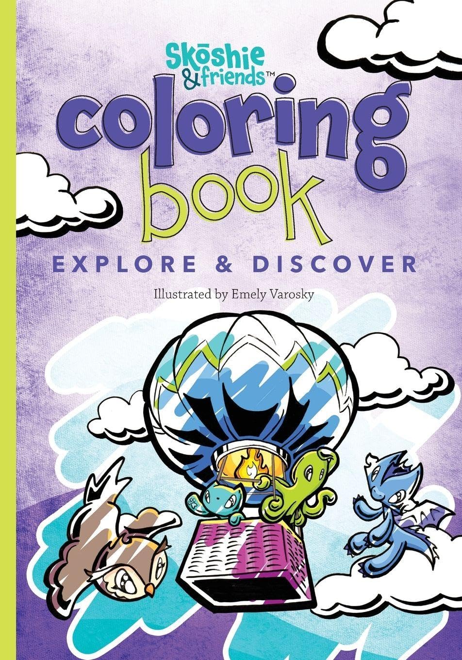 Skoshie & Friends Coloring Book Leisure & Fun