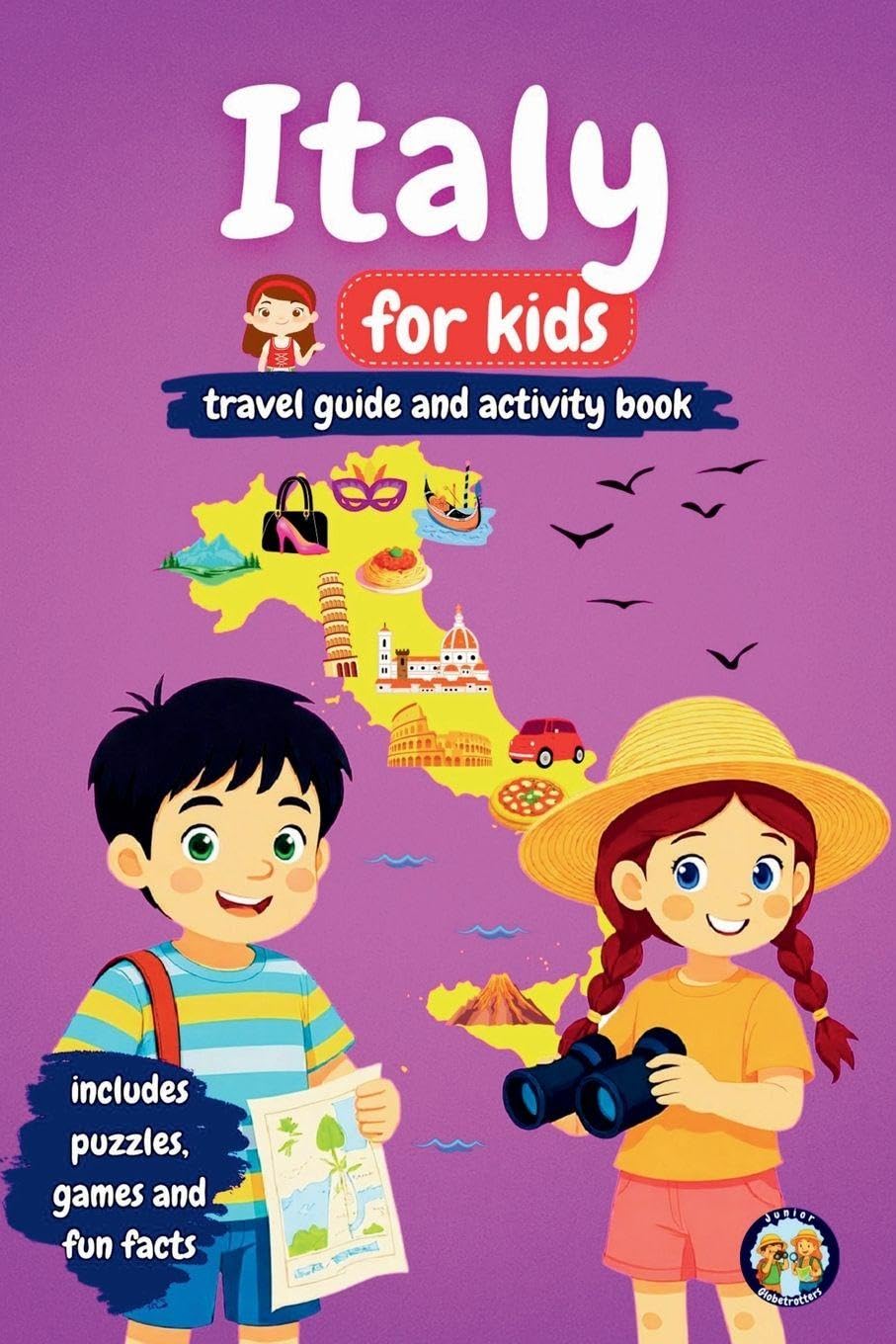 Italy for Kids - Travel Guide and Activity Book Tiptoi & Games
