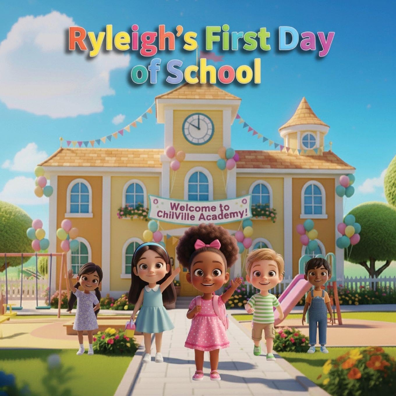 Ryleigh's First Day of School Children's books