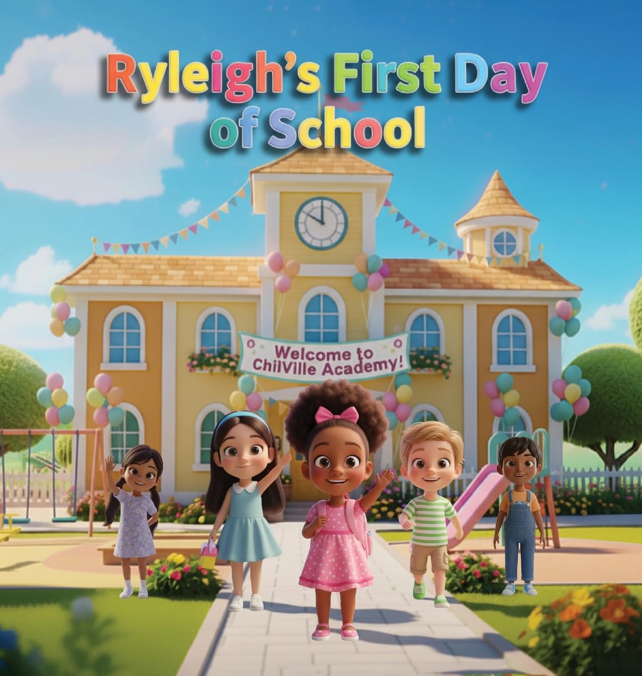 Ryleigh's First Day of School Children's books