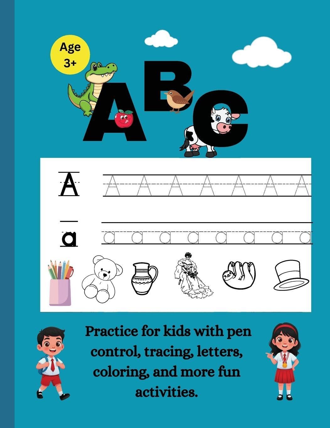 Alphabet Tracing Workbook for Toddlers Children's books