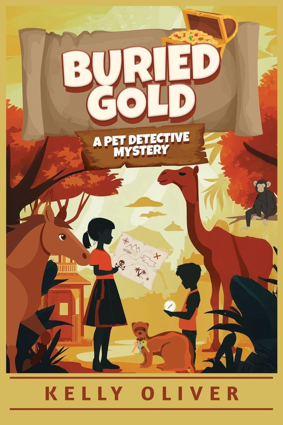 Buried Gold, A Fun-Filled Mystery for Kids Novels & Short Stories