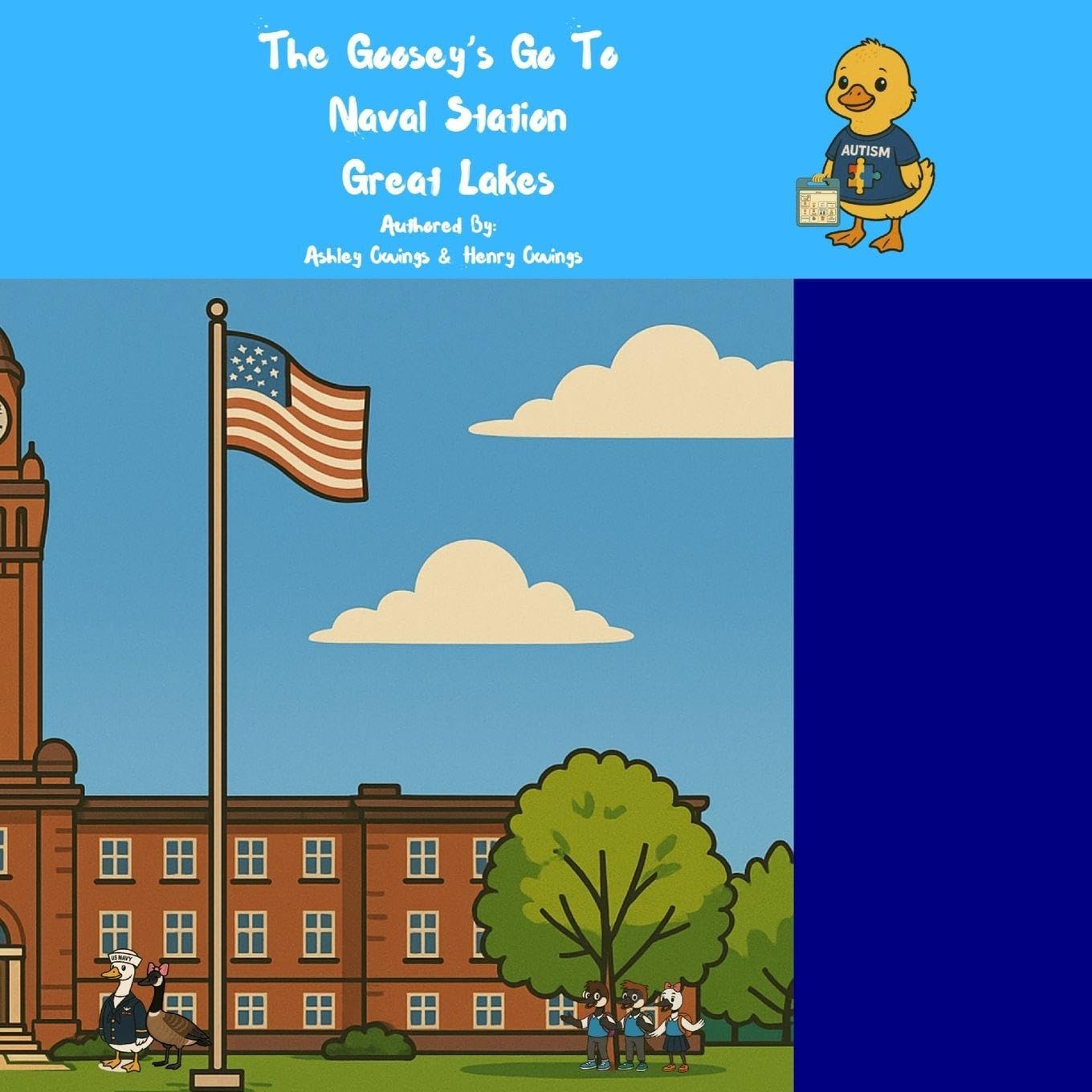 The Goosey's Go to Naval Station Great Lakes Tiptoi & Games
