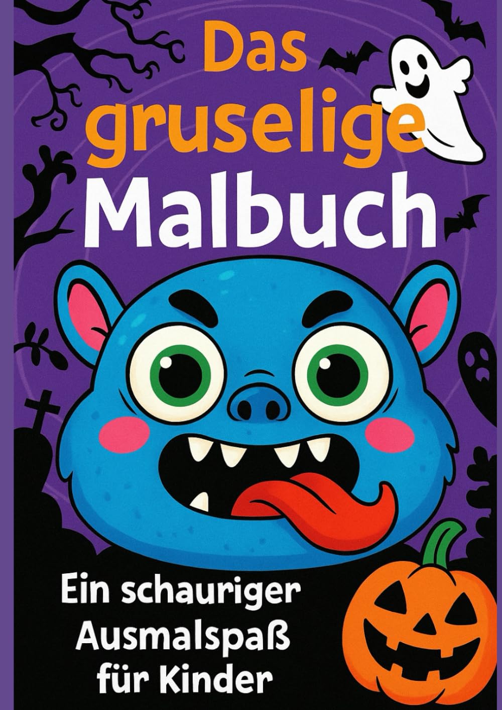 Das gruselige Malbuch: Ein schauriger Ausmalspaß für Kinder Hobbies & Crafts