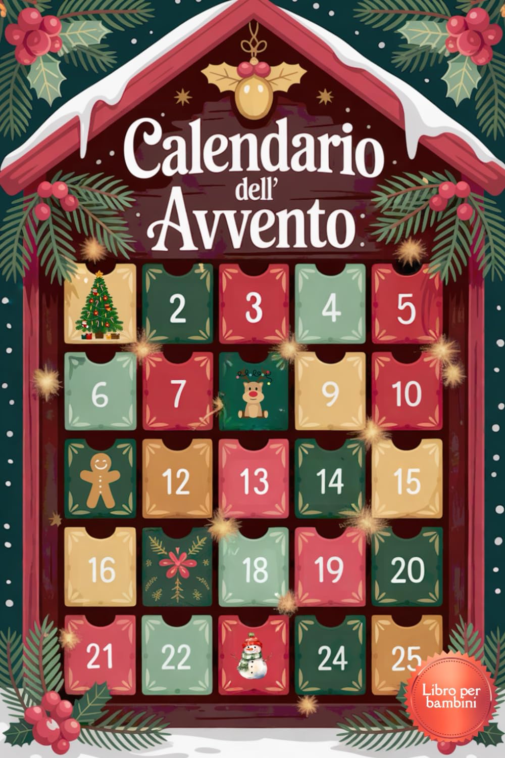 Calendario dell’Avvento: Libro per Bambini con 25 Storie di Natale Illustrate a Colori book