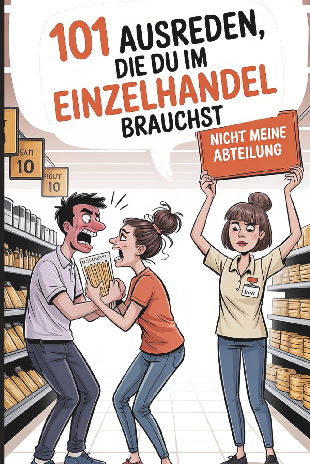 101 Ausreden, die du im Einzelhandel brauchst: Das ultimative Spaßbuch für Verkäufer, Kassierer und Kollegen – mit Humor gegen den täglichen Wahnsinn Law