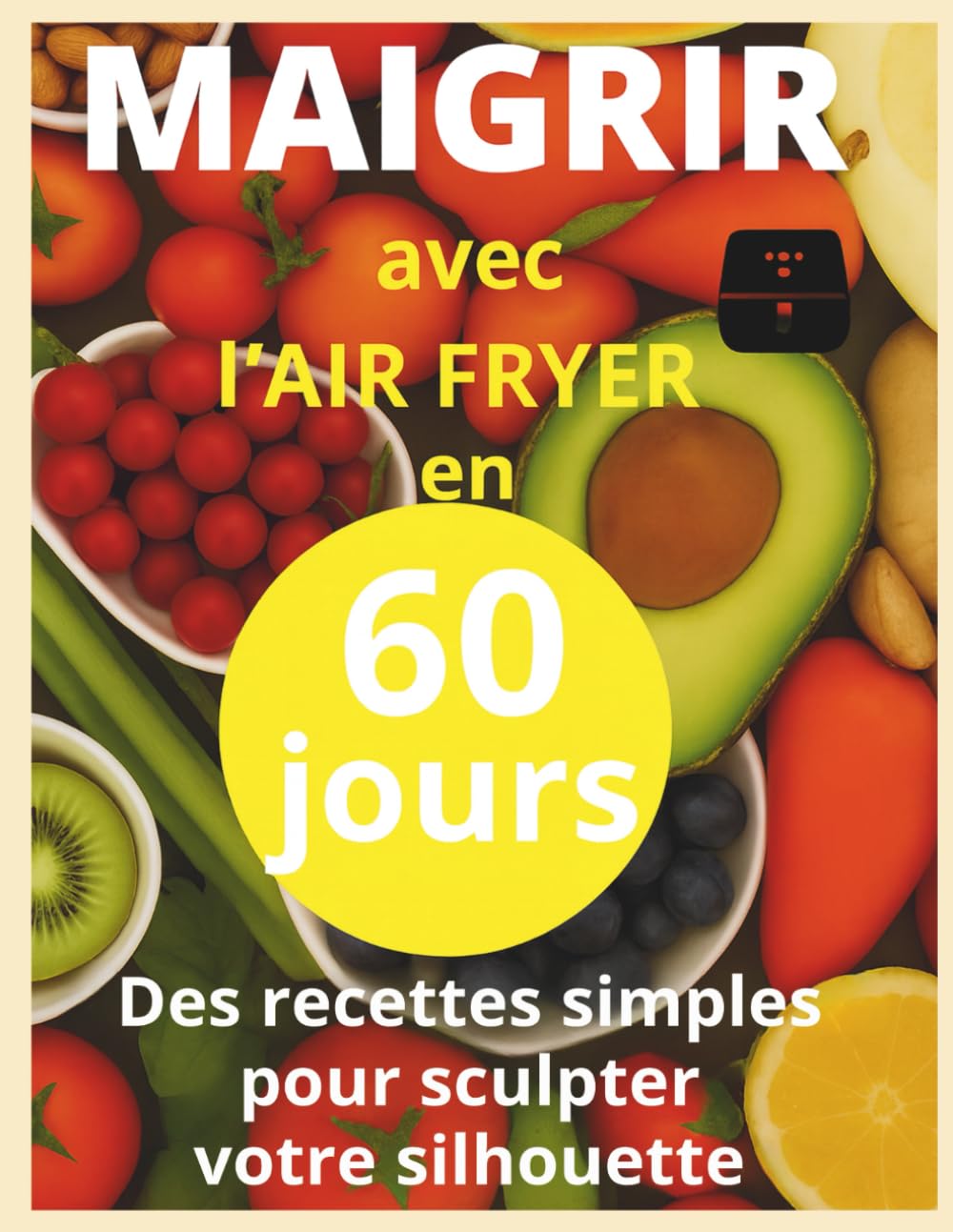 Maigrir avec l air fryer en 60 jour: Livre de recettes minceur à l’air fryer : plats rapides et équilibrés pour perdre du poids et rester motivé en 60 jours book
