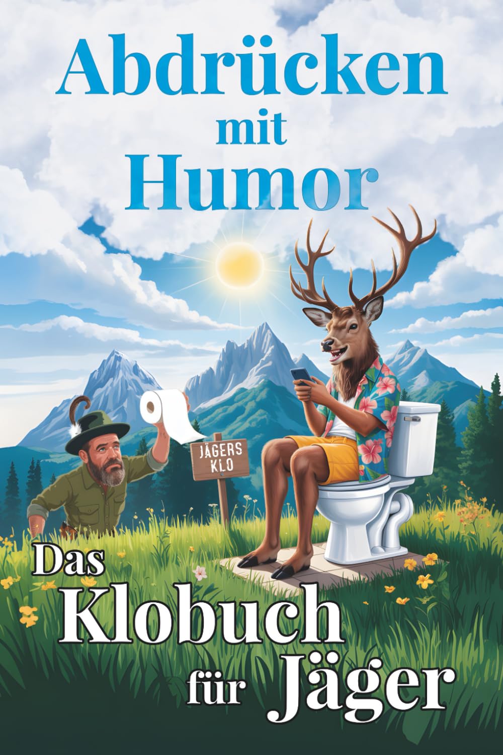 Abdrücken mit Humor – das Klobuch für Jäger: Rätsel, Jagdfakten & Lacher fürs stille Örtchen book