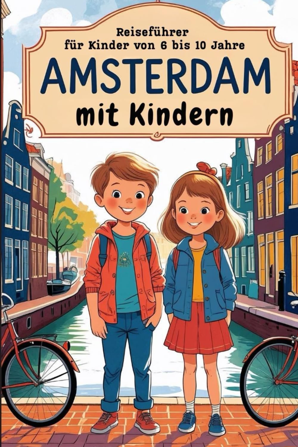 AMSTERDAM MIT KINDERN - Reiseführer für Kinder von 6 bis 10 Jahre book