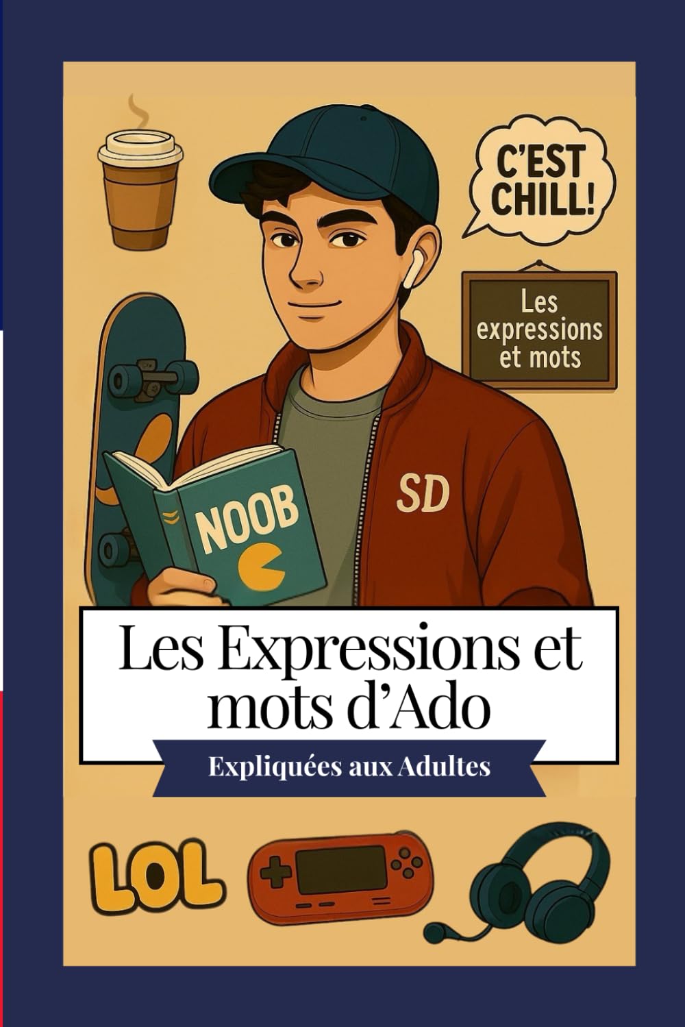 Les expressions d’Ado enfin expliquées aux adultes : Le guide fun et pratique pour comprendre le langage des jeunes: Dictionnaire moderne des ados : ... pour les parents, enseignants et curieux book