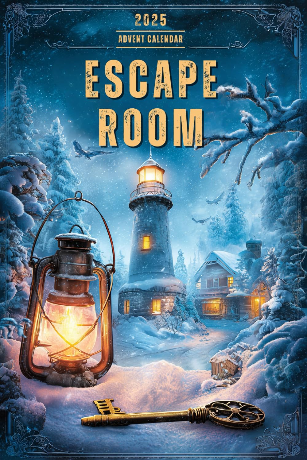 Escape Room Advent Calendar: Puzzle Book for Adults, Teens, and Kids to Solve Before Christmas book