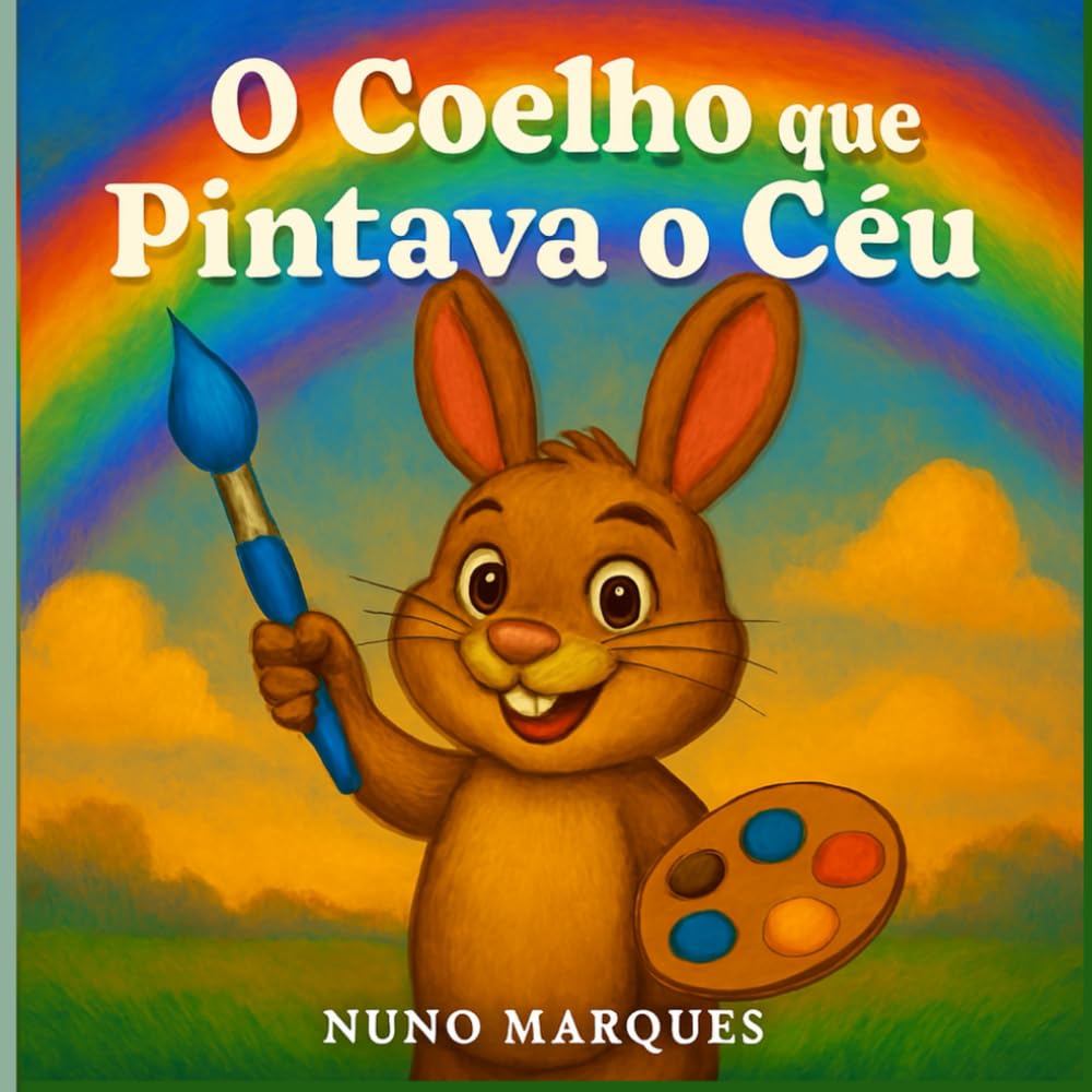 O Coelho que Pintava o Céu: Uma aventura mágica sobre amizade, partilha e imaginação book