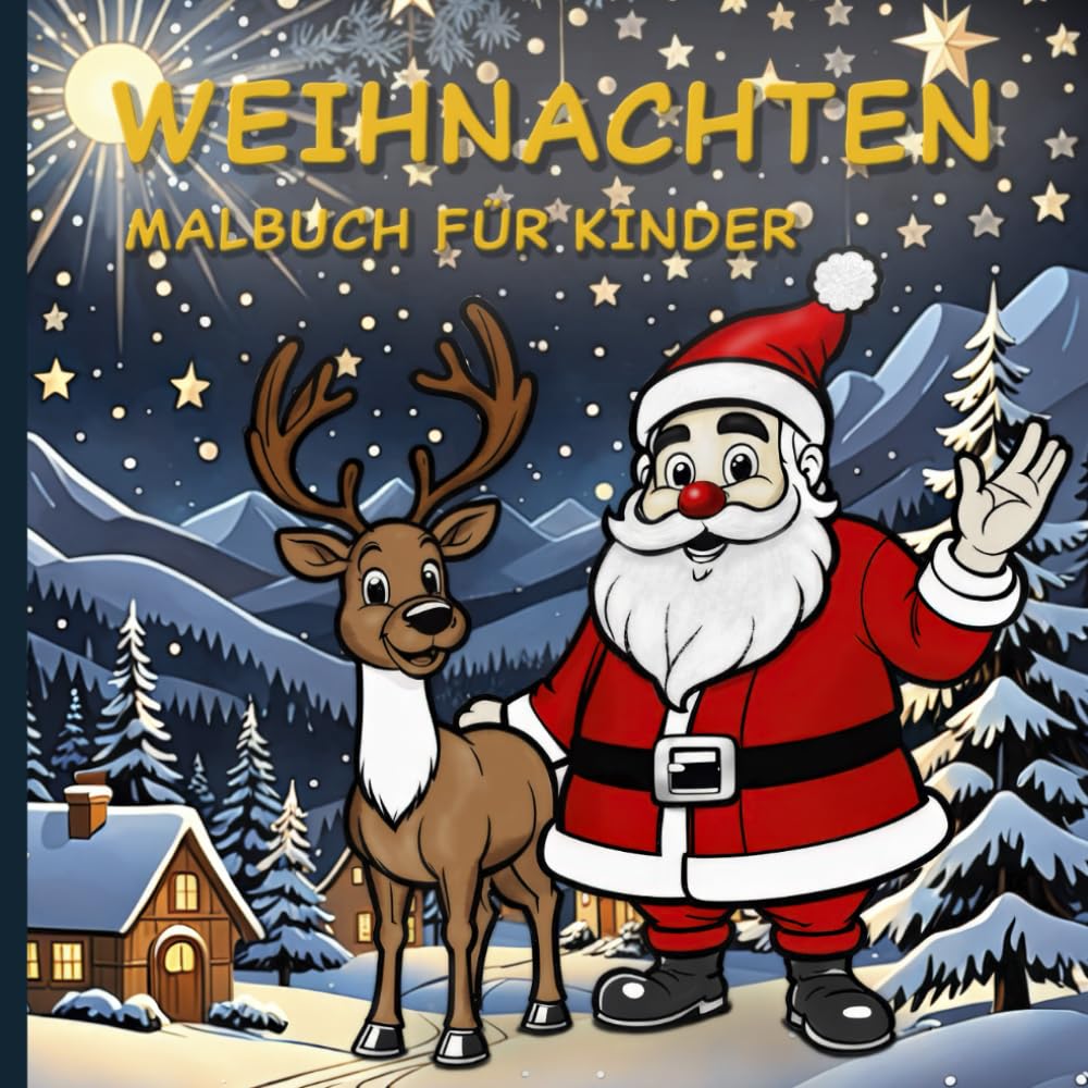 Weihnachten: Malbuch für Kinder Arts & Music