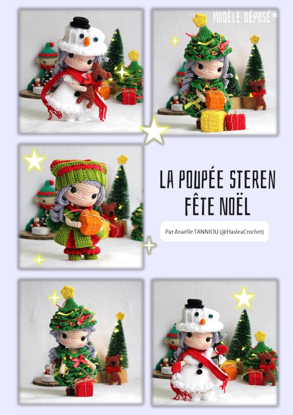 La poupée Steren fête Noël: Tutoriel de poupée au crochet book