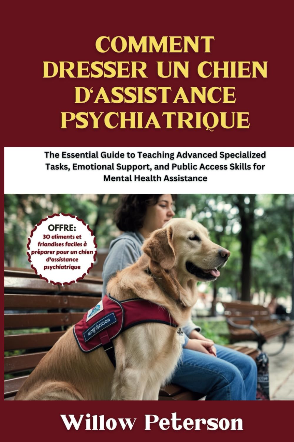 Comment dresser un chien d'assistance psychiatrique: Guide des tâches spécialisées avancées, du soutien émotionnel et des compétences d'accès public pour l'assistance en santé mentale book