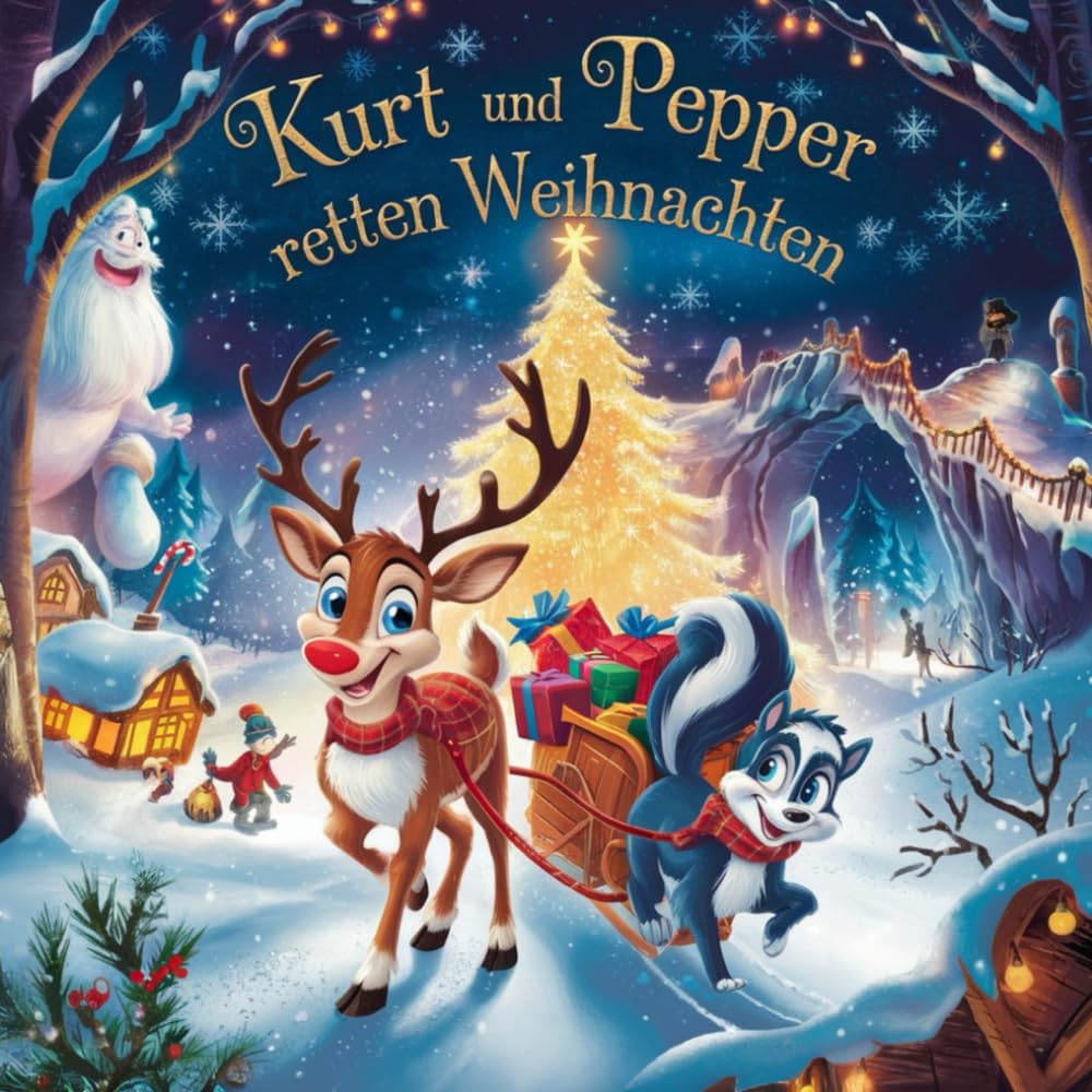 Kurt und Pepper retten Weihnachten - 24 aufregende Abenteuergeschichten für die Zeit bis Heiligabend.: Ideal für die Adventszeit: Kurze Geschichten ... oder Selberlesen für Kinder ab 4 Jahren. Non-fiction