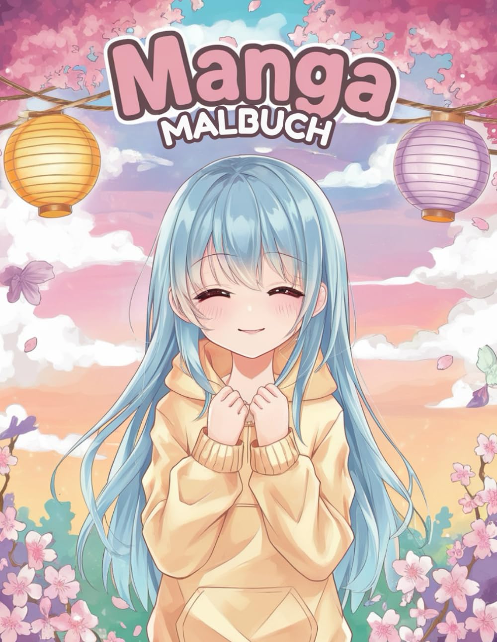 Manga Anime Malbuch für Mädchen ab 10 Jahren: 50 Motive zum kreativen Ausmalen | Ideal für Mädchen und Teenager | Malen ab 10 book