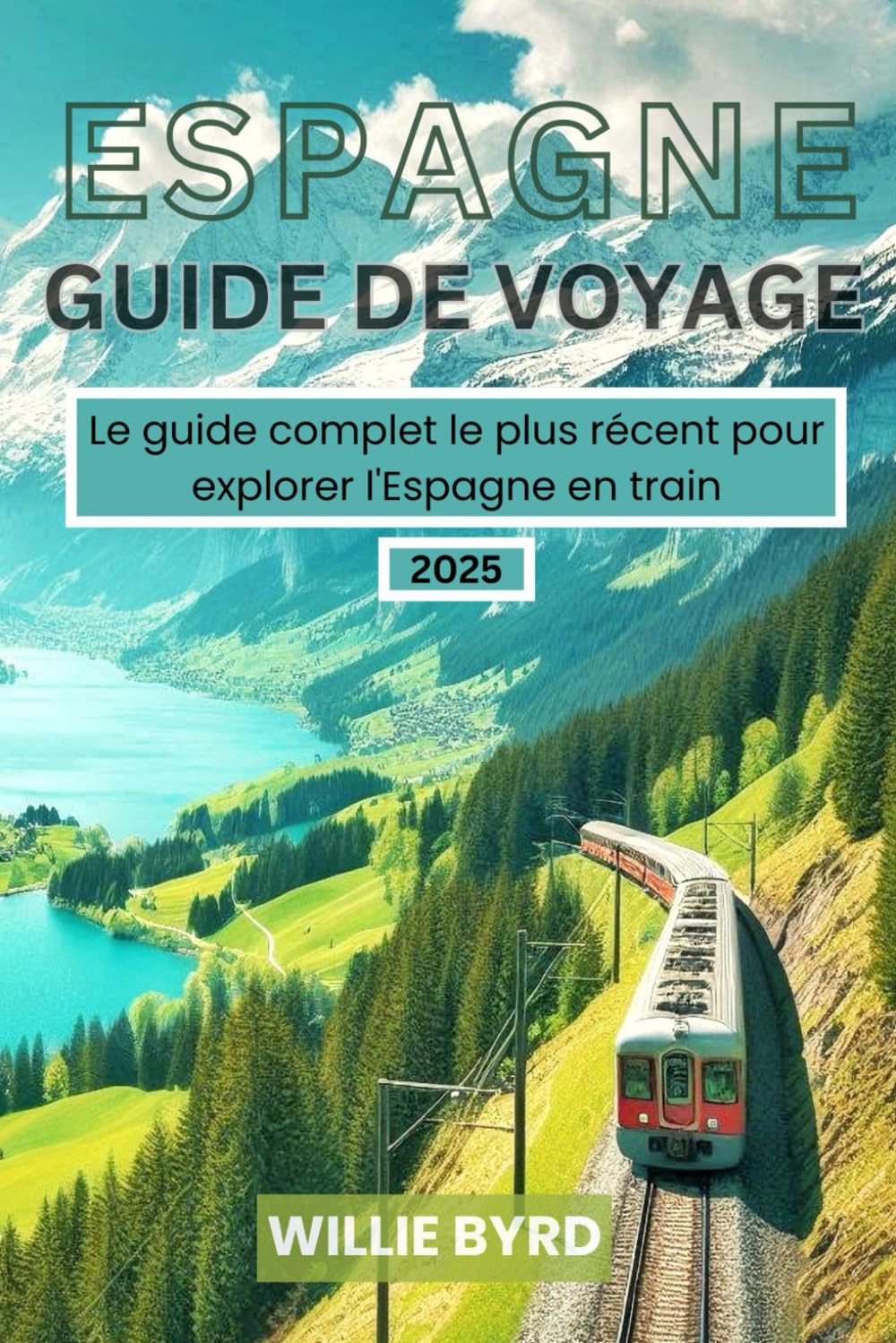 ESPAGNE GUIDE DE VOYAGE 2025: Le guide complet le plus récent pour explorer l'Espagne en train book