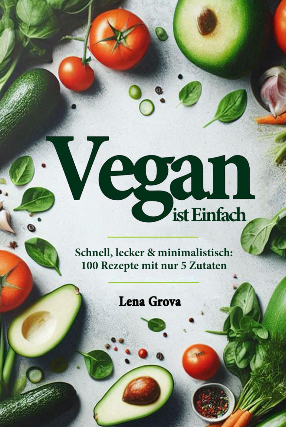 Vegan ist Einfach: Schnell, lecker & minimalistisch: 100 Rezepte mit nur 5 Zutaten Cooking & Enjoying
