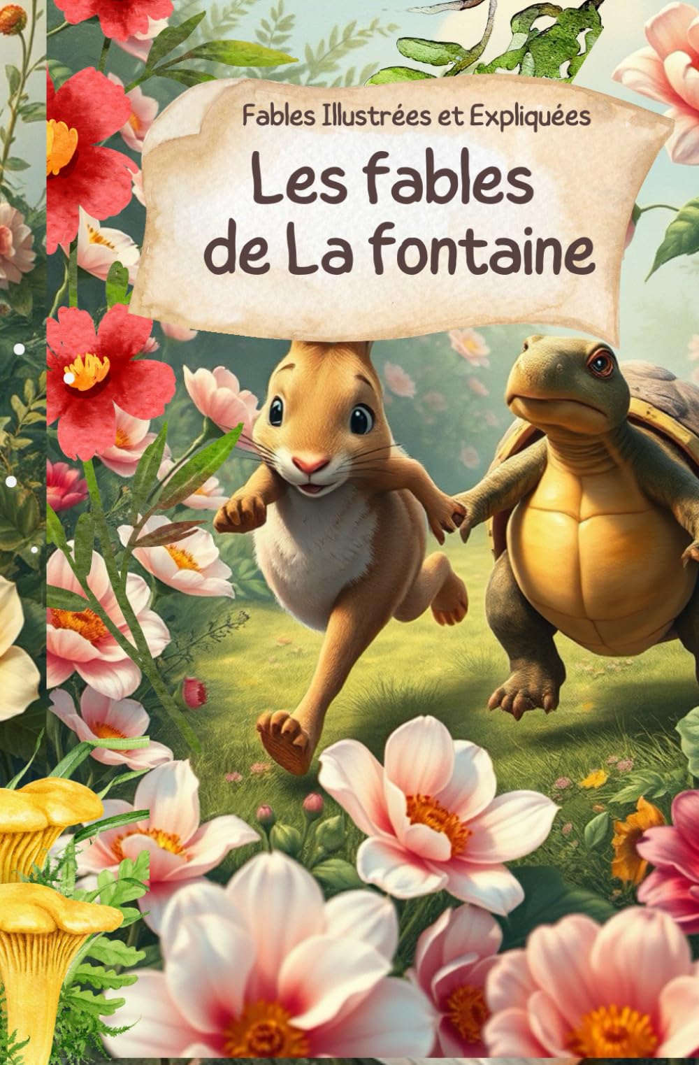 Les Fables de La Fontaine illustrées: Tome 1 - Édition Annotée, Illustrée et Expliquée aux enfants Fairy Tales & Legends