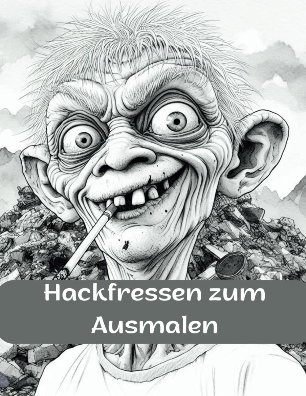 Hackfressen zum Ausmalen: Skurrile Gesichter und Sarkastische Sprüche: Ein Ausmalbuch für Humorvolle Farbexperten! Film, Art & Culture
