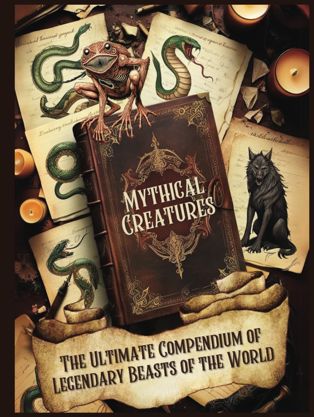 Mythical Creatures:: The Ultimate Compendium of Legendary Beasts of the World (Creature Compendium: Unearth the Myths, Mysteries, and Monsters from Across the World’s Folklore and Legends) Fairy Tales & Legends