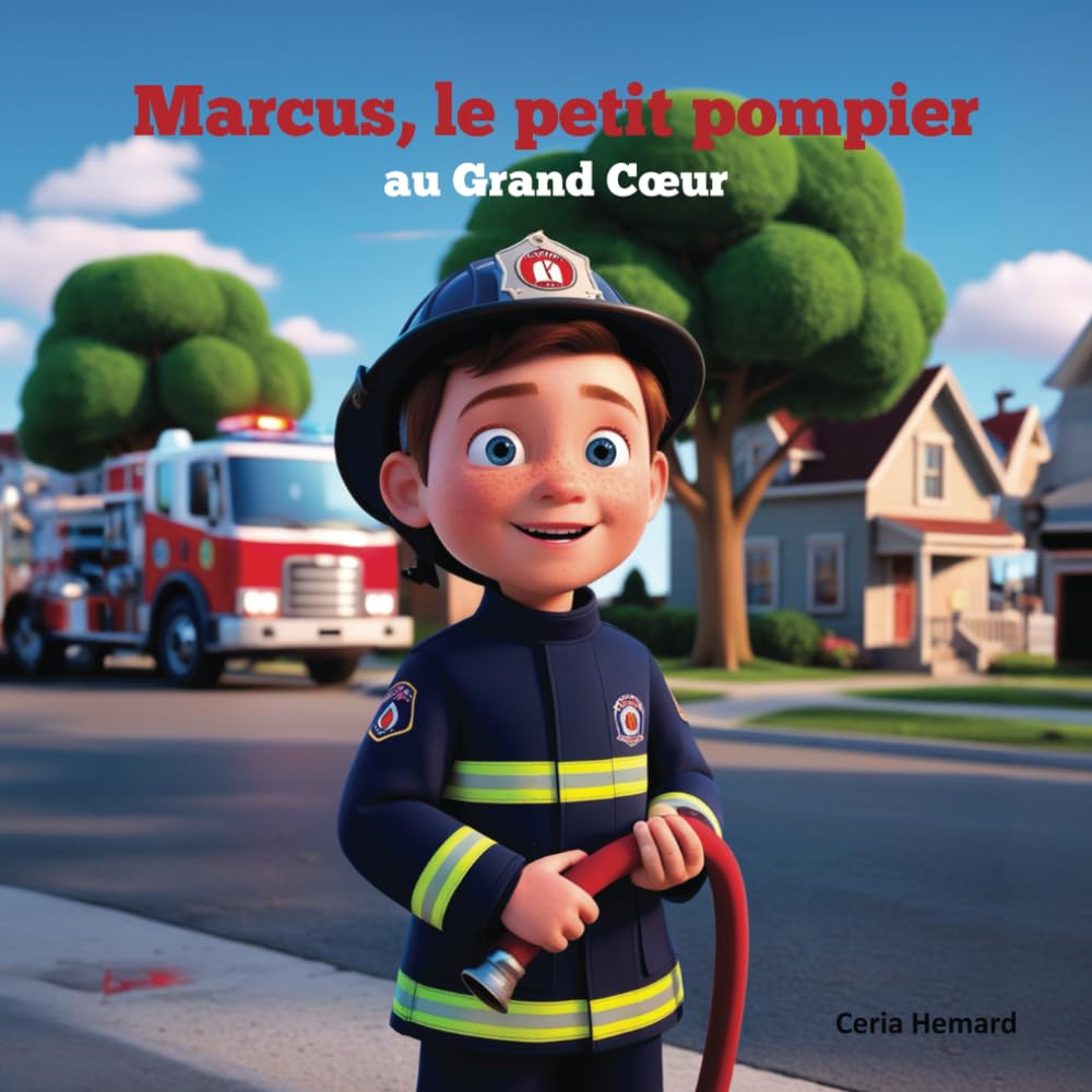 Marcus, le petit pompier au grand cœur: Album jeunesse | Une histoire inspirante pour les 4-8 ans | Rêve, courage & persévérance book
