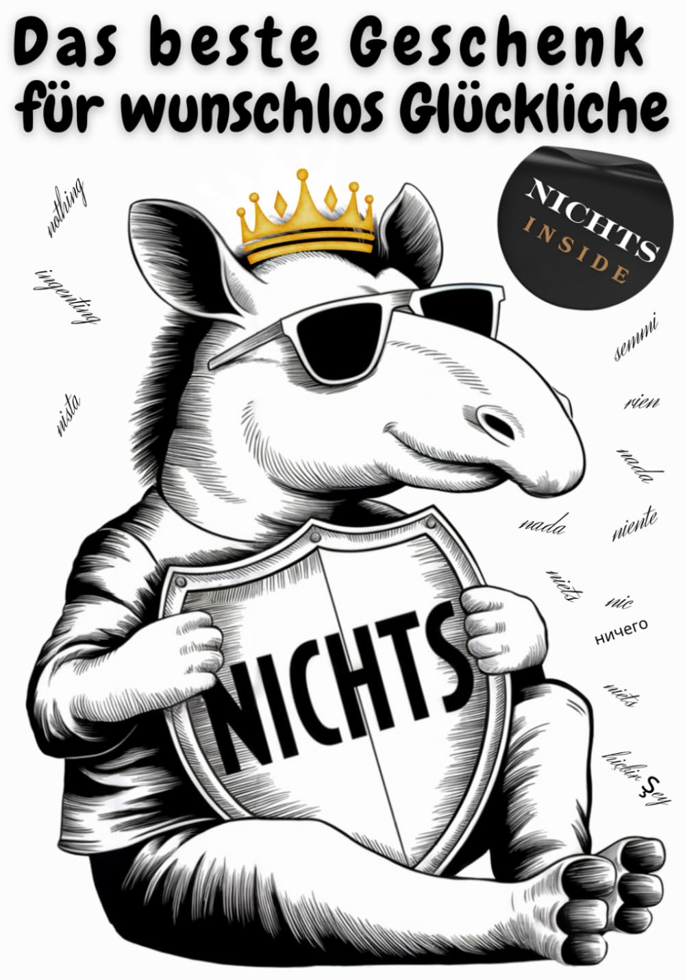 NICHTS - Das Beste Geschenk für Wunschlos Glückliche: Das Nicht Geschenk für Anspruchsvolle mit Humor und ohne Wünsche Contemporary literature