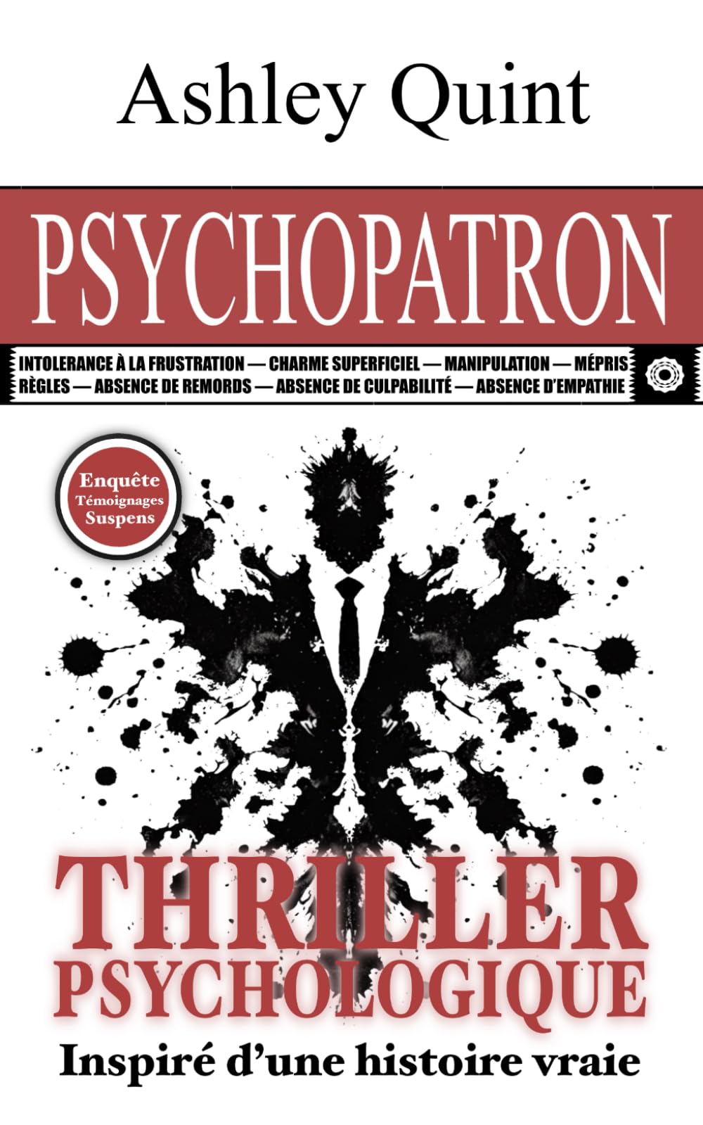 Psychopatron: thriller psychologique inspiré d'une histoire vraie Health, Nutrition & Fitness