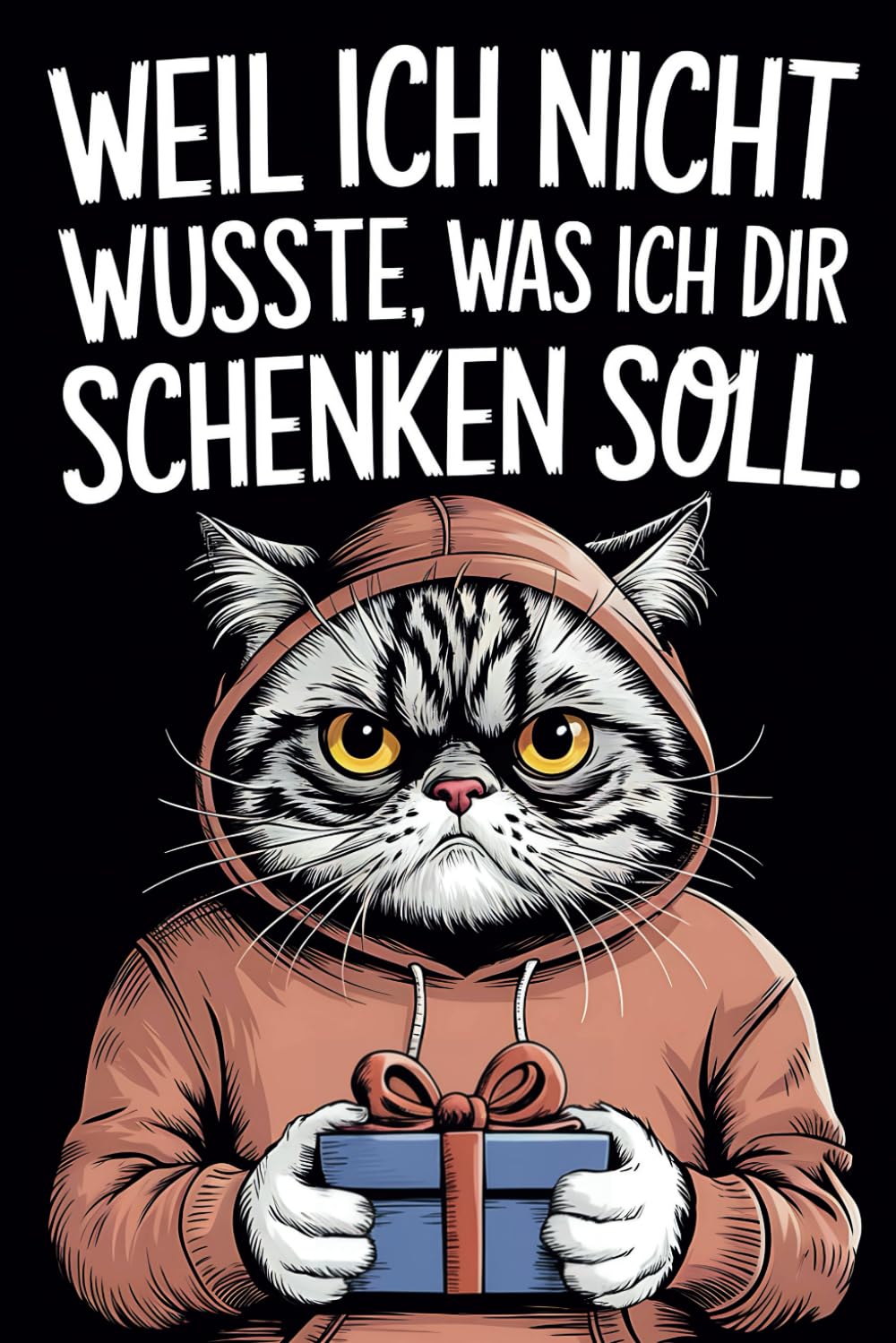 Weil ich nicht wusste, was ich Dir schenken soll: Geschenkbuch voller unnützem Wissen, humorvoller Rätsel und kurioser Fakten, die garantiert für gute Laune sorgen | Lustiges Geschenk für Männer Humour & Satire