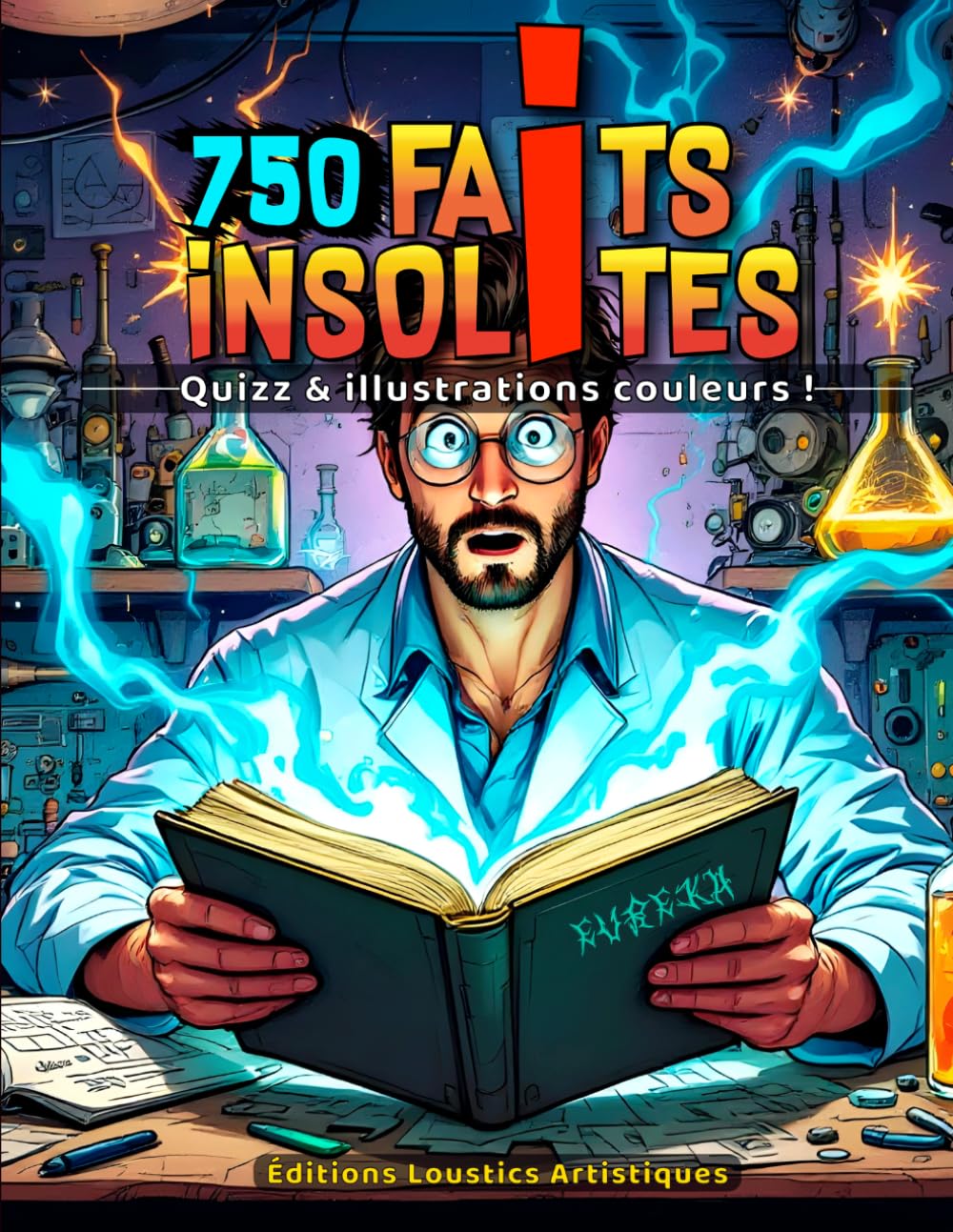 750 Faits Insolites !: Collection illustrée d’informations ludiques et captivantes, avec des quizz ! book