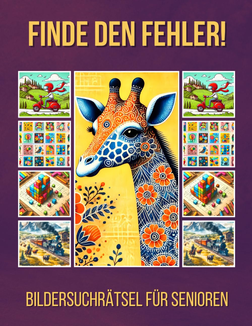 Finde den Fehler!: Bildersuchrätsel für Senioren - inkl. Lösungen - Grossformat Lifestyle