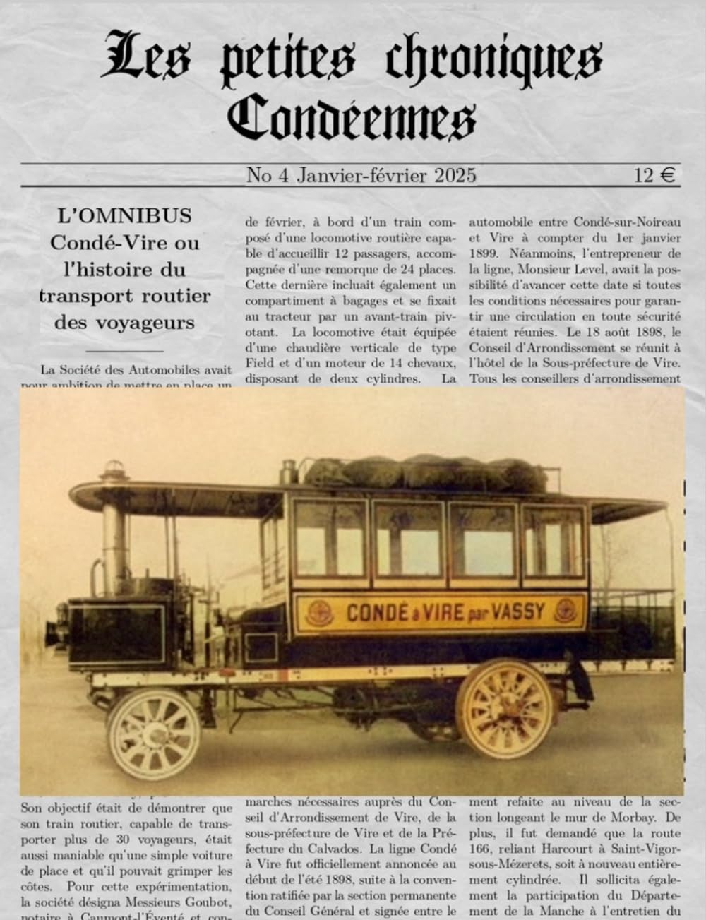 1898 : L'OMNIBUS Condé-Vire: l'histoire du transport routier des voyageurs book